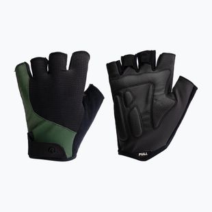 Rękawiczki rowerowe męskie Rogelli Essential black/green