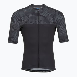 Koszulka rowerowa męska Rogelli Camo Jersey black/grey