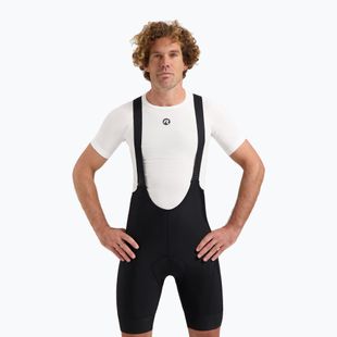Spodenki rowerowe męskie Rogelli Explore Bib Short black