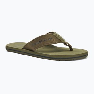 Japonki męskie Tommy Hilfiger 85 Beach Sandal army green