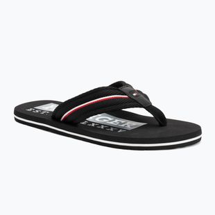 Japonki męskie Tommy Hilfiger Corporate Beach Sandal black