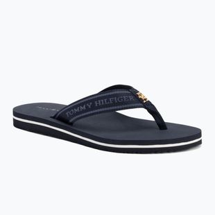 Japonki damskie Tommy Hilfiger Webbing Beach Sandal space blue