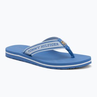 Japonki damskie Tommy Hilfiger Webbing Beach Sandal blue spell