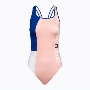Strój kąpielowy jednoczęściowy damski Tommy Hilfiger One Piece Runway pink