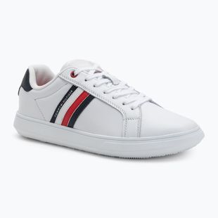 Buty męskie Tommy Hilfiger Essential Leather Cupsole white