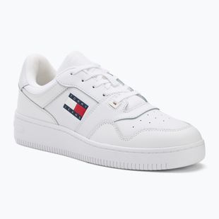 Buty męskie Tommy Jeans Tjm Retro Basket Ess white