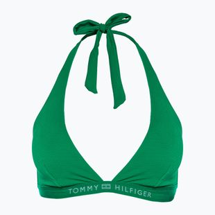 Góra od stroju kąpielowego Tommy Hilfiger Triangle Fixed Rp olympic green