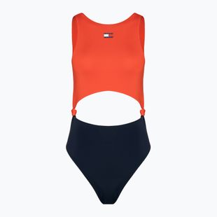 Strój kąpielowy jednoczęściowy damski Tommy Jeans Cut Out One Piece hot heat