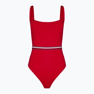 Strój kąpielowy jednoczęściowy damski Tommy Hilfiger Square Neck One Piece primary red