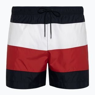 Szorty kąpielowe męske Tommy Hilfiger Medium Drawstring Bold Flag desert sky