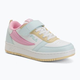 Buty dziecięce FILA Rega Nf Velcro soothing sea/prism pink