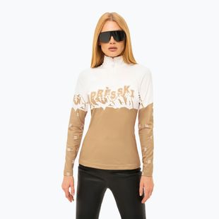 Bluza narciarska damska Nikkie Nantes Apres Ski Pully hummus