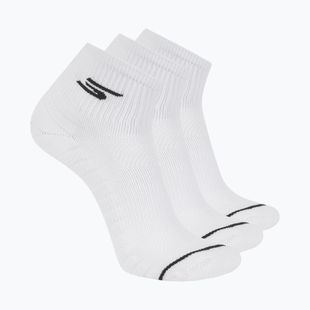 Skarpety męskie SKECHERS 1/2 Terry Qtr Crew 3 pary white traditional