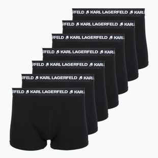 Bokserki męskie KARL LAGERFELD Logo Trunk 7 par black