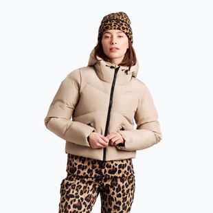 Kurtka snowboardowa damska Protest PRTPreppydos Zipshift bamboobeige