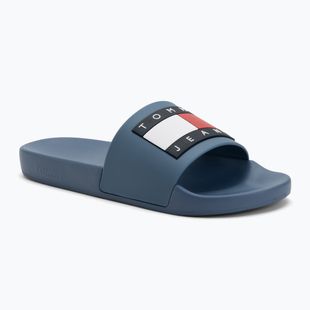 Klapki męskie Tommy Jeans Pool Slide Ess DBX blue coast