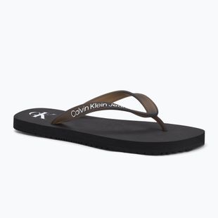 Japonki damskie Calvin Klein YW0YW01829 Beach Sandal Transparent Tpu black