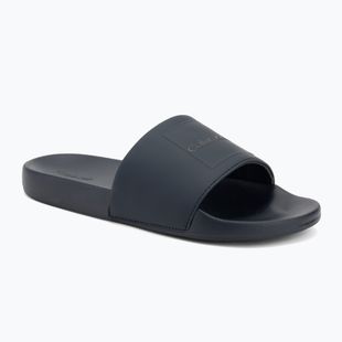 Klapki męskie Calvin Klein HM0HM01754 Pool Slide Ck Square navy