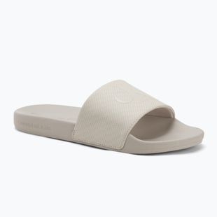 Klapki męskie Calvin Klein YM0YM01269 Slide Aop Print eggshell/turtle dove