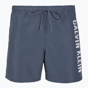 Szorty kąpielowe męskie Calvin Klein KM0KM01092 Intense Power Medium Drawstring grisaille