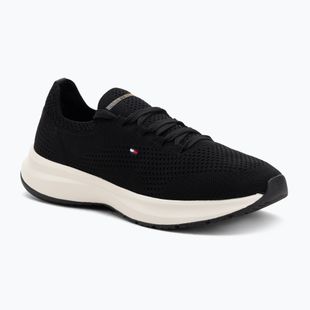 Buty damskie Tommy Hilfiger Knit Runner black