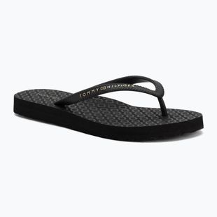 Japonki damskie Tommy Hilfiger Strap Beach Sandal black