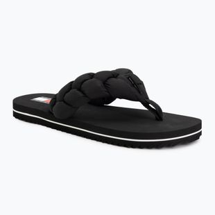 Japonki damskie Tommy Hilfiger Braided Thong black