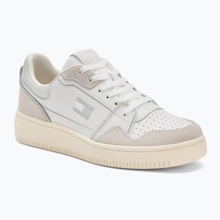 Buty damskie Tommy Jeans Retro Basket ecru/stratus grey