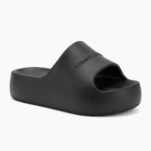 Klapki damskie Tommy Jeans Chunky Pool Slide Ess black