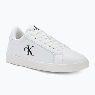 Buty damskie Calvin Klein YW0YW01781 3 Cupsole Laceup PU MG bright white