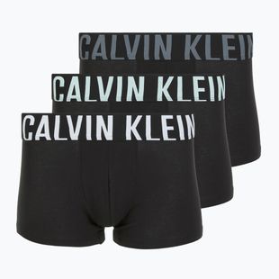 Bokserki męskie Calvin Klein 000NB3608A Trunk 3 pary black bodies/white/aerial/turbulence