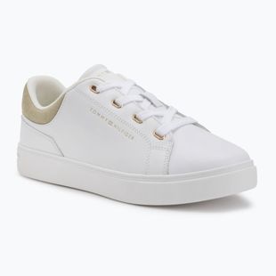Buty damskie Tommy Hilfiger Casual Cupsole white/earth sage