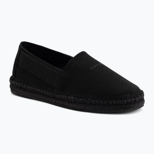 Espadryle męskie Calvin Klein HM0HM02075 Webbing riple black