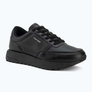 Buty męskie Calvin Klein HM0HM02146 City Runner Laceup Leather triple black