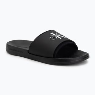 Klapki damskie Calvin Klein Ess Rubber Neoprene black/bright white