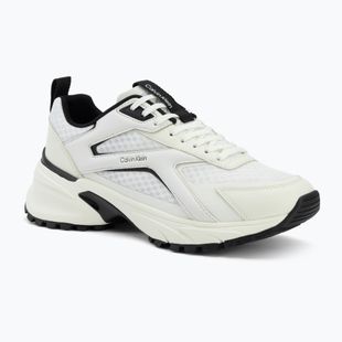 Buty damskie Calvin Klein HW0HW03002 Hike Run Ckstripe Mesh bright white/black