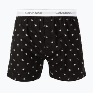 Bokserki Calvin Klein LV00NM2831 Boxer Trad diamond logo black