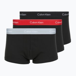 Bokserki Calvin Klein LV00NB4389 Low Rise Trunk 3 pary black/adrenaline rush/white/black