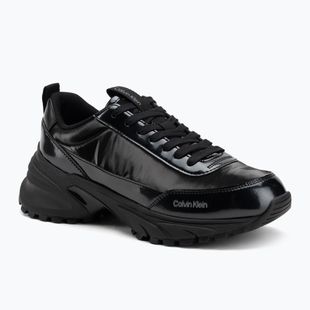 Buty damskie Calvin Klein YW0YW02043 Hike Runner Lace Up Pearl Nylon triple black