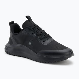 Buty męskie Calvin Klein YM0YM01442 Eva Runner Lace Up Mat Mix 0GJ triple black