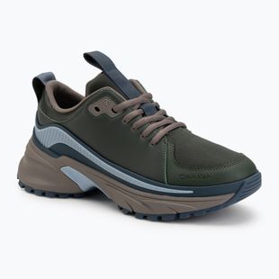 Buty męskie Calvin Klein YM0YM01417 Hike Runner Laceup Tech Mix thym/taupe smog