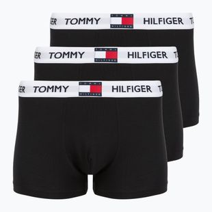 Bokserki Tommy Hilfiger Trunk 3 pary black / black / black