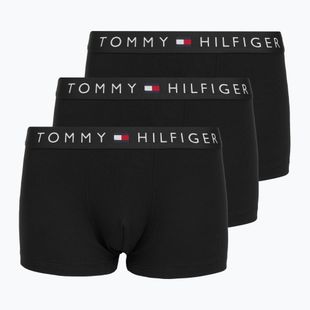 Bokserki Tommy Hilfiger Rib Trunk 3 pary black/black/black