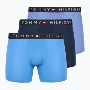 Bokserki Tommy Hilfiger Brief Stripe 3 pary pitch blue/cobalt blue/minerali stripe