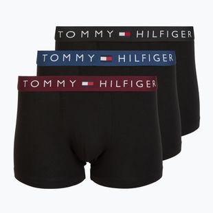 Bokserki Tommy Hilfiger Trunk WB 3 pary deep regatta/black/bluee jean