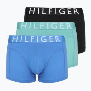 Bokserki Tommy Hilfiger Trumk 3 pary arctic aqua/black/cobalt blue