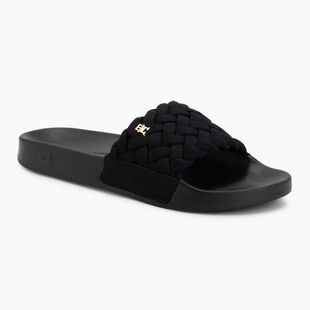 Klapki damskie Tommy Hilfiger Braided Pool black