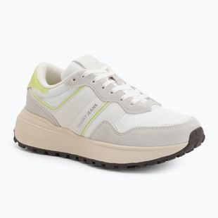 Buty damskie Tommy Jeans Sporty Runner lime essence/ivory