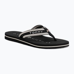 Japonki damskie Tommy Hilfiger Webbing Summer Sandal black
