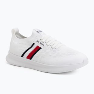 Buty męskie Tommy Hilfiger Lightweight Knitted Runner white